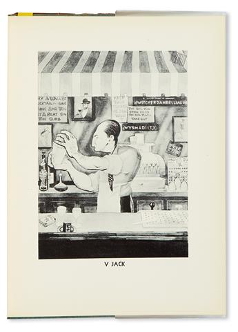 HIRSCHFELD, AL. Manhattan Oases: New Yorks 1932 Speak-Easies